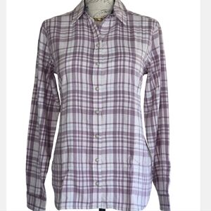 NWT Jachs Girlfriend Plaid Shirt.